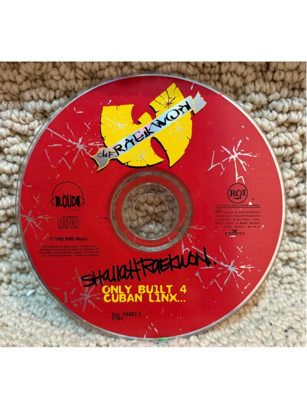Raekwon Only Built 4 Cuban Linx CD Album
